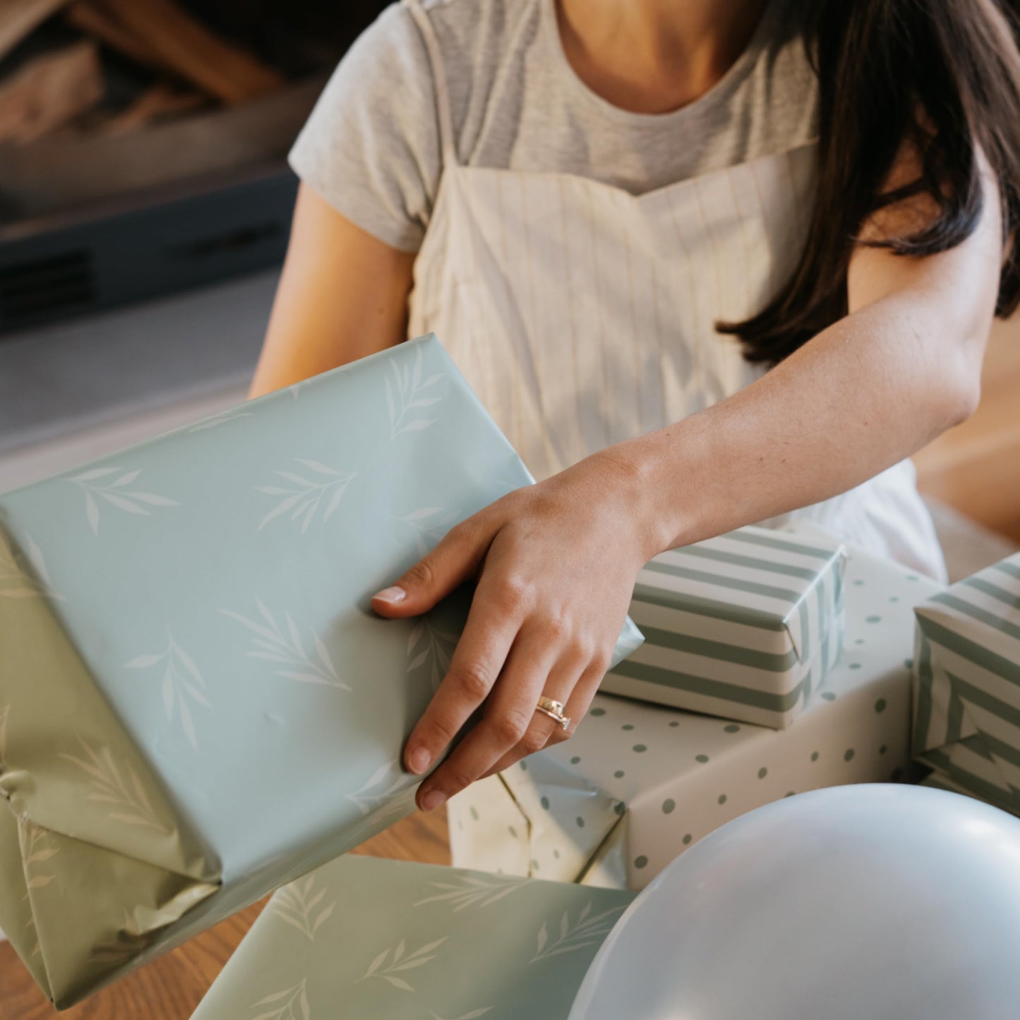 ZICOTO Beautiful Gift Wrapping Paper Rolls for All Occasions - Set of 3 Quality Rolls For Wedding, Birthday, Baby Shower & Christmas - Add a Touch of Magic to Every Gift You Wrap - 17 x 120 in