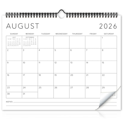 Beautiful 2026-2027 Wall Calendar - Runs from June 2026 until December 2027 - Large 14.5" x 11.5" Office Wall Calendar for Easy Organizing