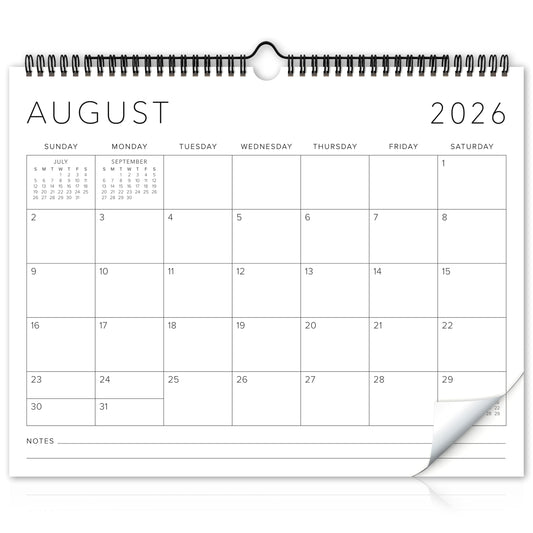 Beautiful 2026-2027 Wall Calendar - Runs from June 2026 until December 2027 - Large 14.5" x 11.5" Office Wall Calendar for Easy Organizing
