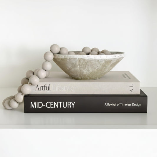 Aesthetic Decorative Books - Set of 2 Stylish Boxes Enhance Your Coffee Table, Bookshelf or Mantel Decor - Beautiful Fake/Faux Books for Modern Home Decoration, Photo Storage and as a Keepsake Box