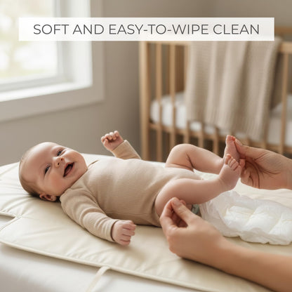 Beautiful Portable Baby Changing Pad - Easy to Clean Diaper Changing Mat