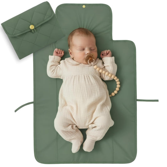 Beautiful Portable Baby Changing Pad - Easy to Clean Diaper Changing Mat