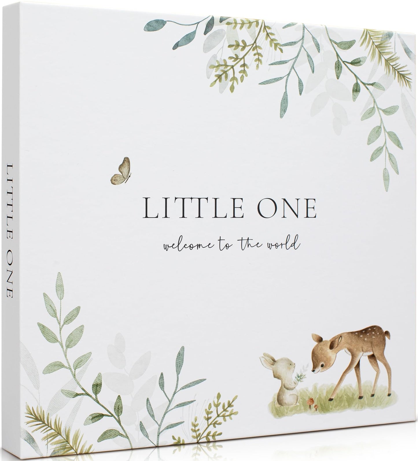 Keepsake Baby Memory Book for Boys & Girls - Timeless First 5 Year Baby Book Photo Album - Gender Neutral Journal Scrapbook - Record a Milestone for Every Event from Birth to Age 5