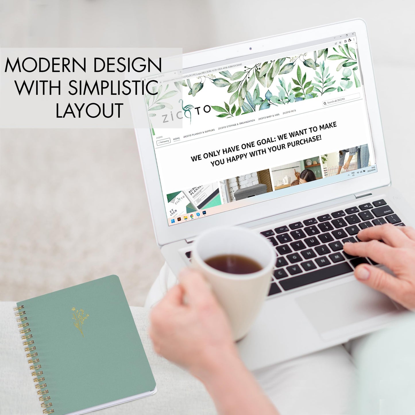 Beautiful Password Book with Alphabetical Tabs - Perfect Pocket Size Password Keeper for Seniors