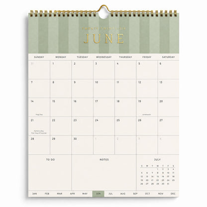 Aesthetic 2026-2027 Wall Calendar - Runs from June 2026 Until December 2027 - The Perfect Modern Calendar Planner for Easy Organizing