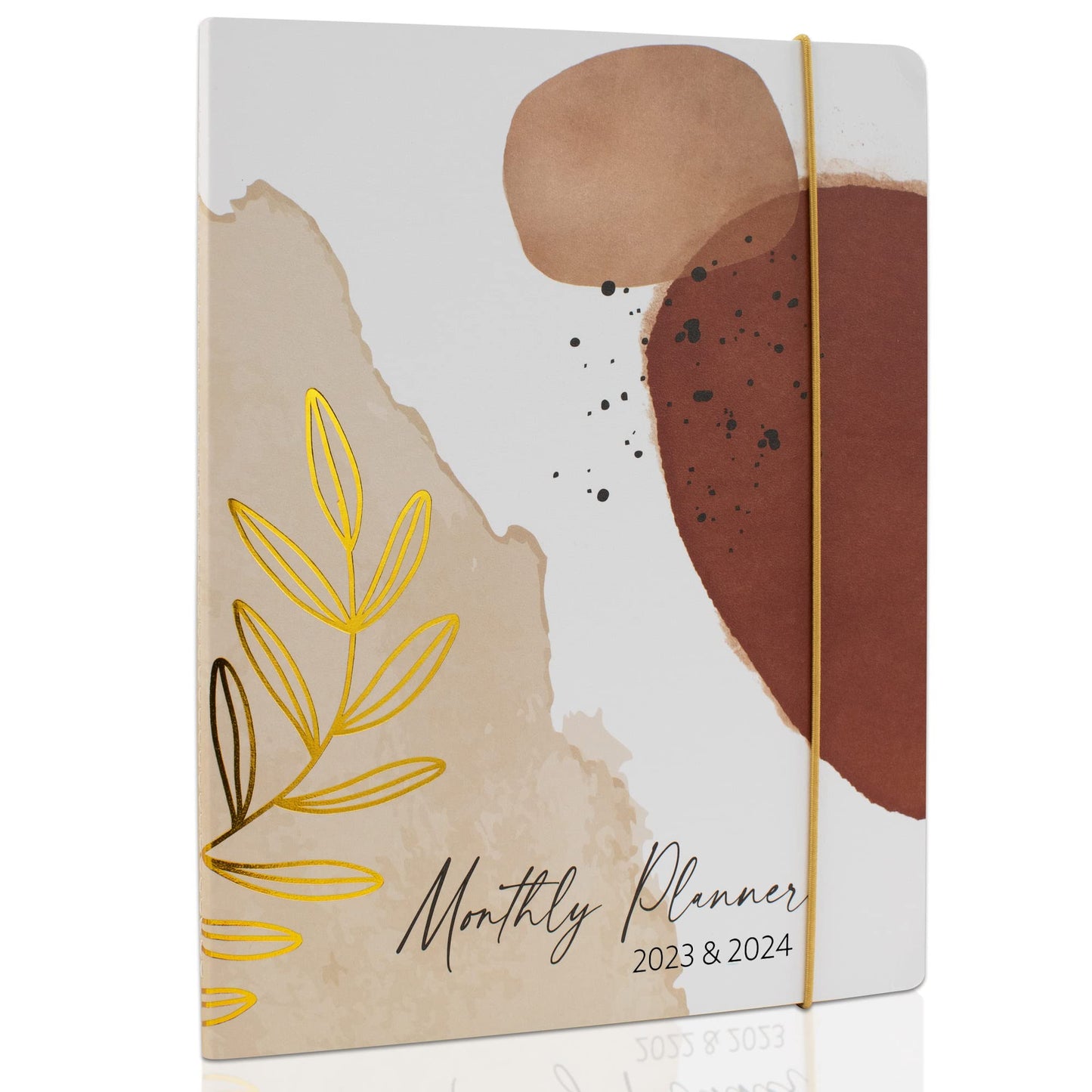 Beautiful 2023-2024 Monthly Planner and Calendar Book - Modern Boho To Do List Notebook For Women or Men - Easily Organizes Your Tasks to Boost Productivity - Runs Until December 2024