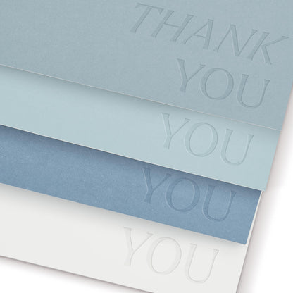 Beautiful Thank You Cards Set of 30 With Envelopes and Stickers - Elegant Blank Cards For Personalized Notes - Perfect Bulk Stationary Set For All Occasions incl. Weddings, Business & Baby Showers