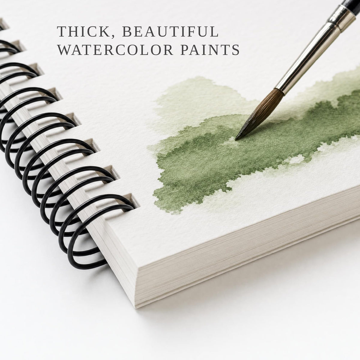 Beautiful Watercolor Workbook for Beginners - Relaxing & Easy to Paint