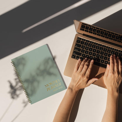 Beautiful 2025 Monthly Planner and Calendar Book - To Do List Notebook That Easily Organizes Your Tasks to Boost Productivity - Runs From Until December 2025