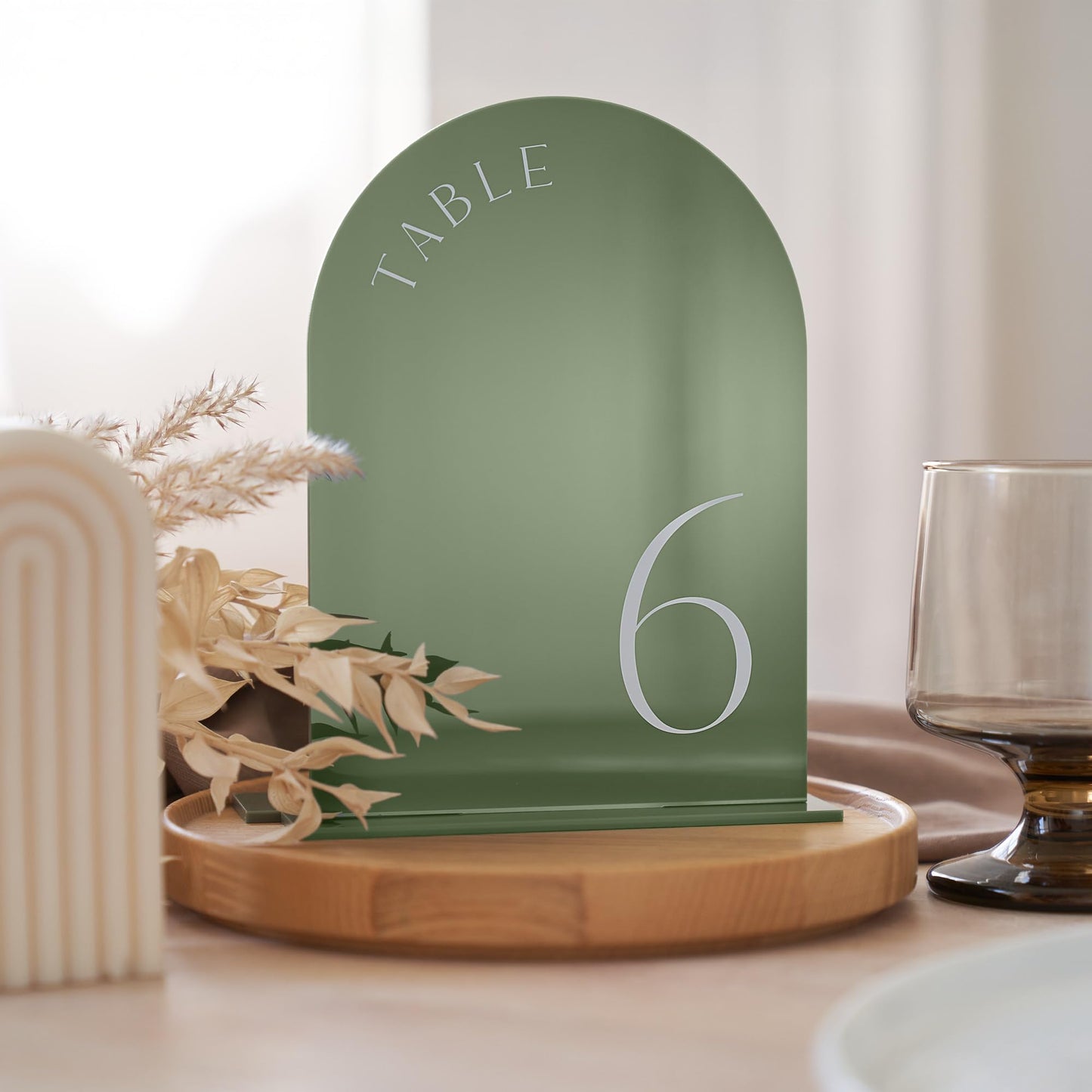 Beautiful Gold Wedding Table Numbers with Stands - Elegant Double Sided 5x7 inch Acrylic Signs Numbered 1-15 - The Perfect Decor for Your Wedding Reception Or Events