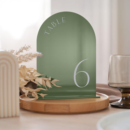 Beautiful Gold Wedding Table Numbers with Stands - Elegant Double Sided 5x7 inch Acrylic Signs Numbered 1-15 - The Perfect Decor for Your Wedding Reception Or Events