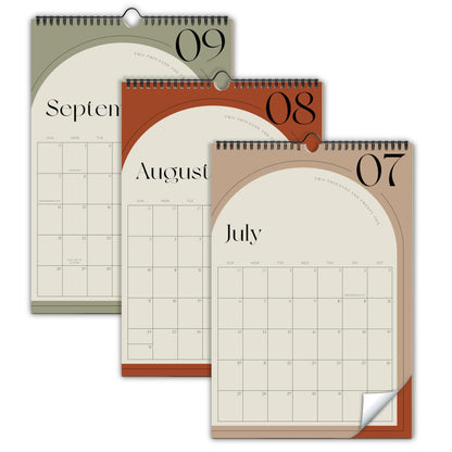 Aesthetic 2025-2026 Wall Calendar - Runs from June 2025 Until December 2026 - The Perfect Wall Hanging Calendar Planner for Easy Organizing
