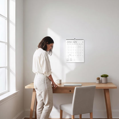 Beautiful 2026-2027 Wall Calendar - Runs from January 2027 until July 2028