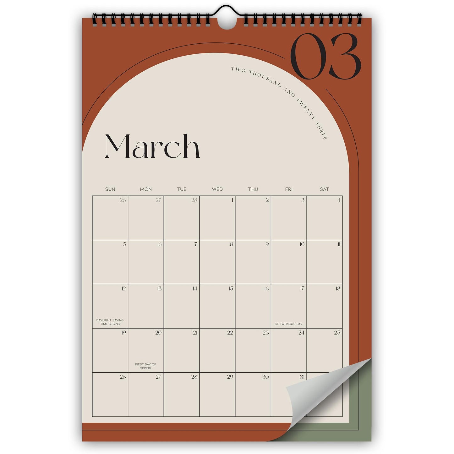 Aesthetic Minimalistic 2024 Wall Calendar - Runs from June 2023 Until December 2024 - The Perfect Monthly 2023-24 Calendar Planner for Easy Organizing