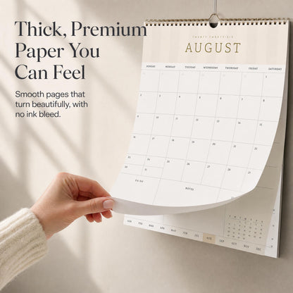 Aesthetic 2026-2027 Wall Calendar - Runs from June 2026 Until December 2027 - The Perfect Modern Calendar Planner for Easy Organizing