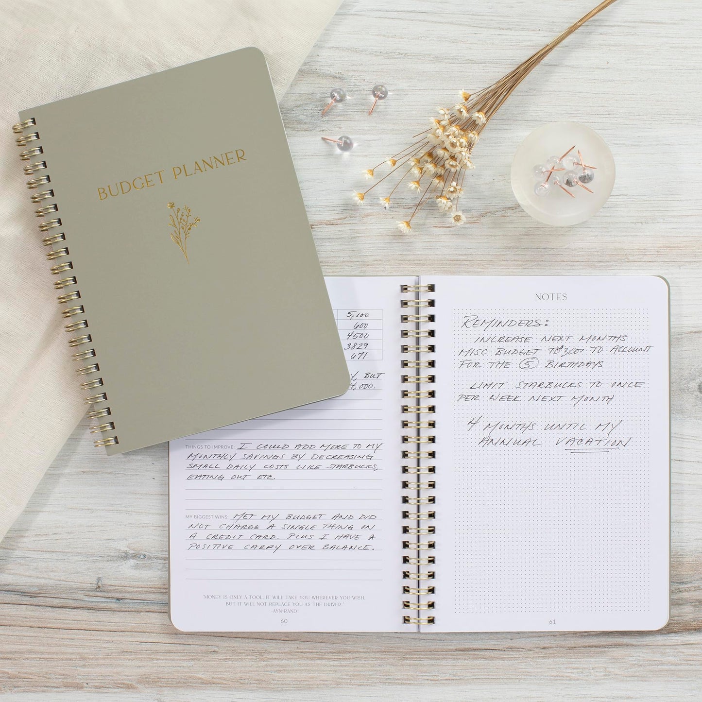 Easy to Use Monthly Budget Planner - 12 Month Financial Organizer with Expense Tracker Notebook - Monthly Money Budgeting Book That Manages Your Finances Effectively
