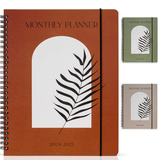 Beautiful 2025 Monthly Planner and Calendar Book - Arched To Do List Notebook Easily Organizes Your Tasks to Boost Productivity - Runs Until December 2025
