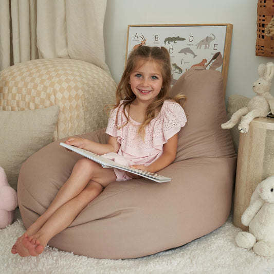 ZICOTO Comfy Bean Bag Chair for Kids - Cozy & Stylish Bean Bag Cover for a Soft Lounger - Durable & Lightweight Bean Bag Chair for Toddlers, Boys & Girls