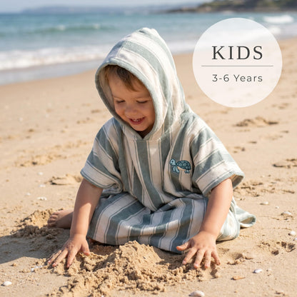 ZICOTO Stylish Hooded Beach Towel for Kids - Extra Soft and Fast Drying Poncho for Toddlers 0-3 Years is Made of Premium Cotton - Perfect Baby Cover Up for Beach Days or Pool and Bath Time Adventures