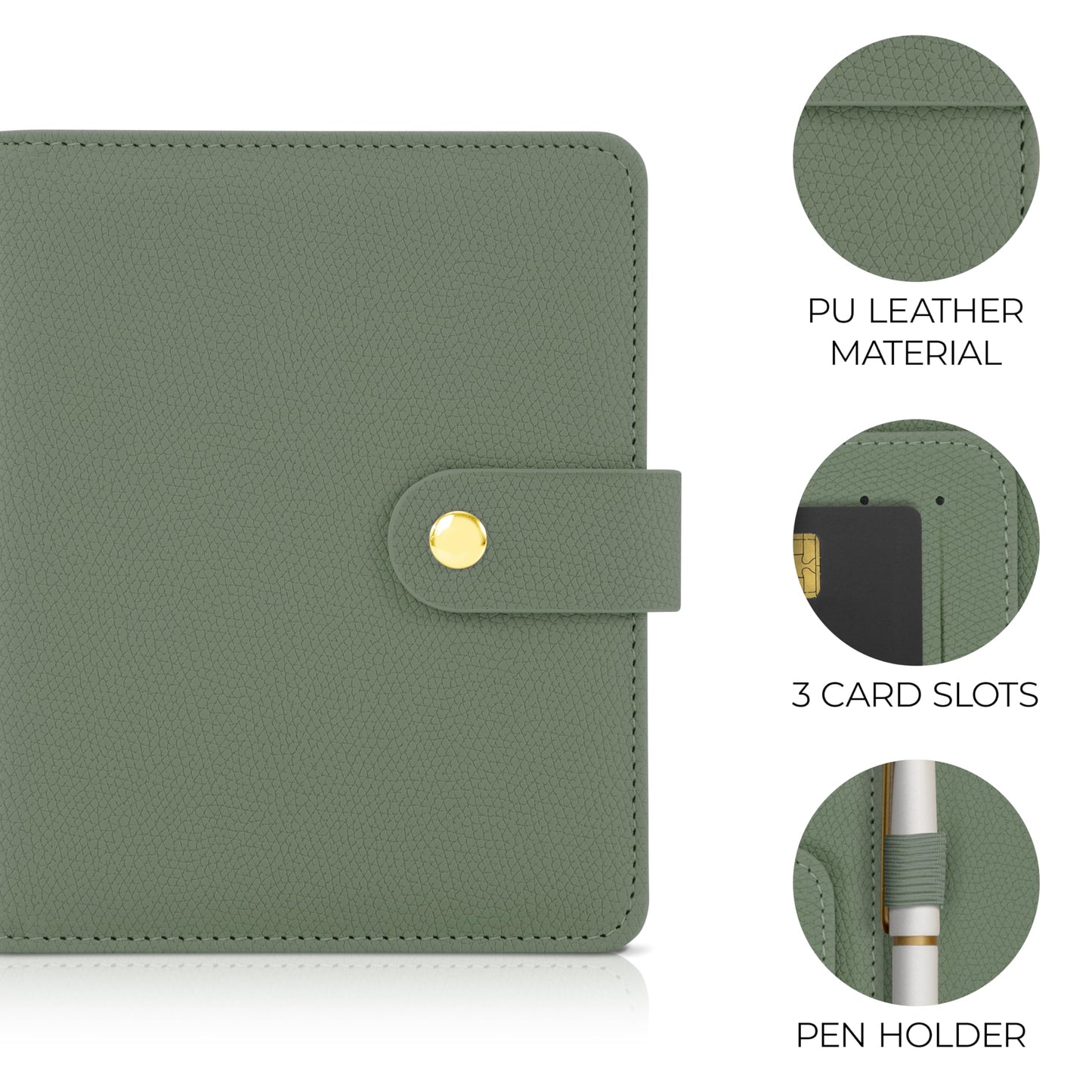 Beautiful Passport Holder for Travel - Cute Cover with Pen Holder to Keep Your Travel Documents Organized & Safe - Quality Passport Wallet for Women & Men and Great for Gifting