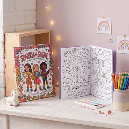 Beautiful Coloring Books for Teens Set of 2 - Perfect to Boost Confidence