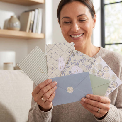 ZICOTO Beautiful Thank You Cards Set of 30 With Envelopes and Cute Stickers