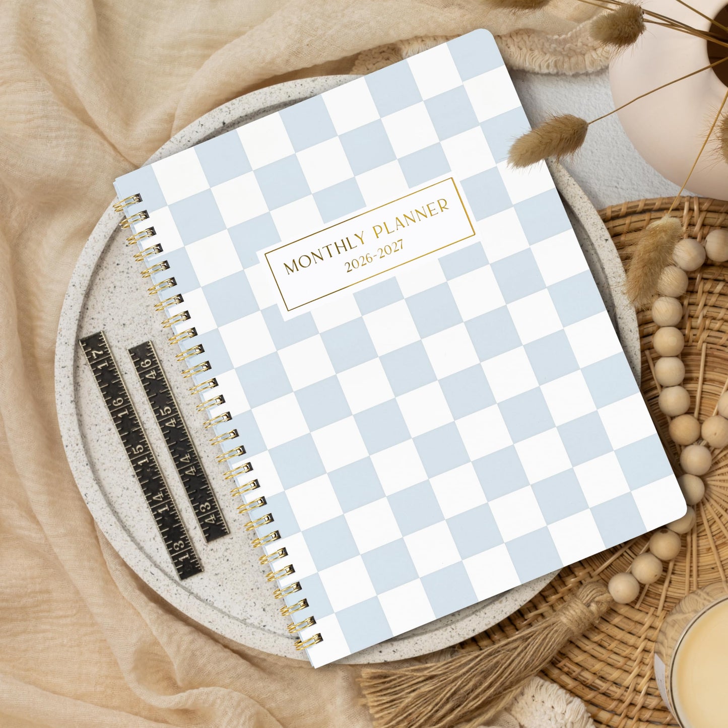 Beautiful 2026-2027 Monthly Planner - To Do List Notebook That Easily Organizes Your Tasks to Boost Productivity - Runs From July 2026 Until December 2027