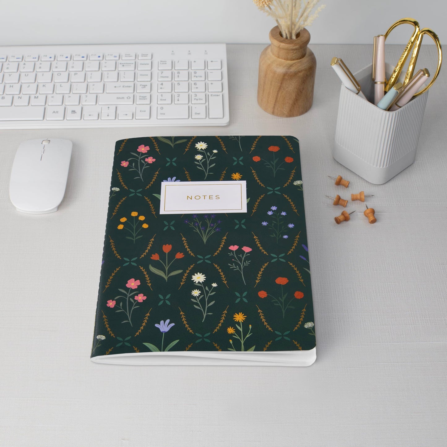 ZICOTO Aesthetic Journal Notebook Set of 4 For Women - Cute College Ruled A5 Journaling Notebooks with Lined Pages - Perfect For Writing And Staying Organized at Work or School