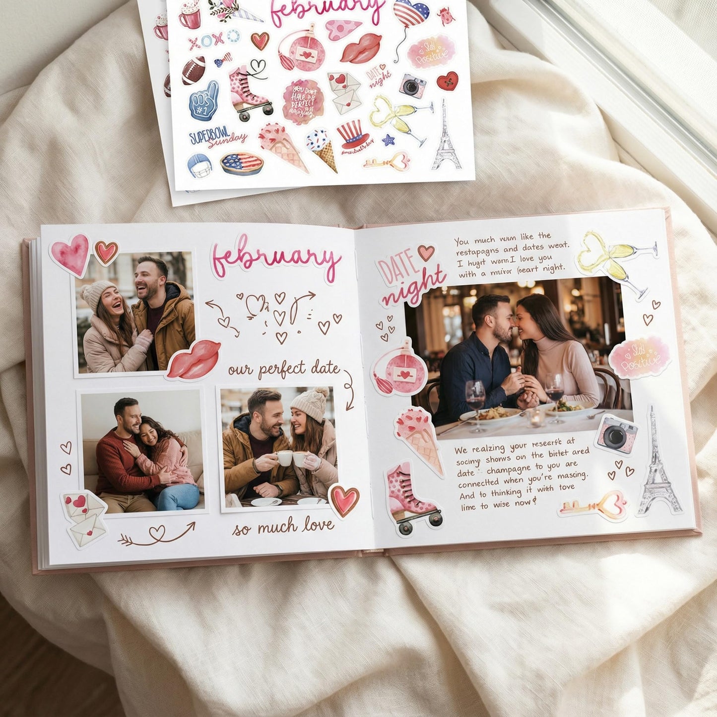 Aesthetic Monthly Planner Stickers - Beautiful Holiday Sticker Set to Enhance Your Planner, Journal or Calendar - Perfect Scrapbook Supplies & Accessories with All Year Holidays & Vintage Stickers