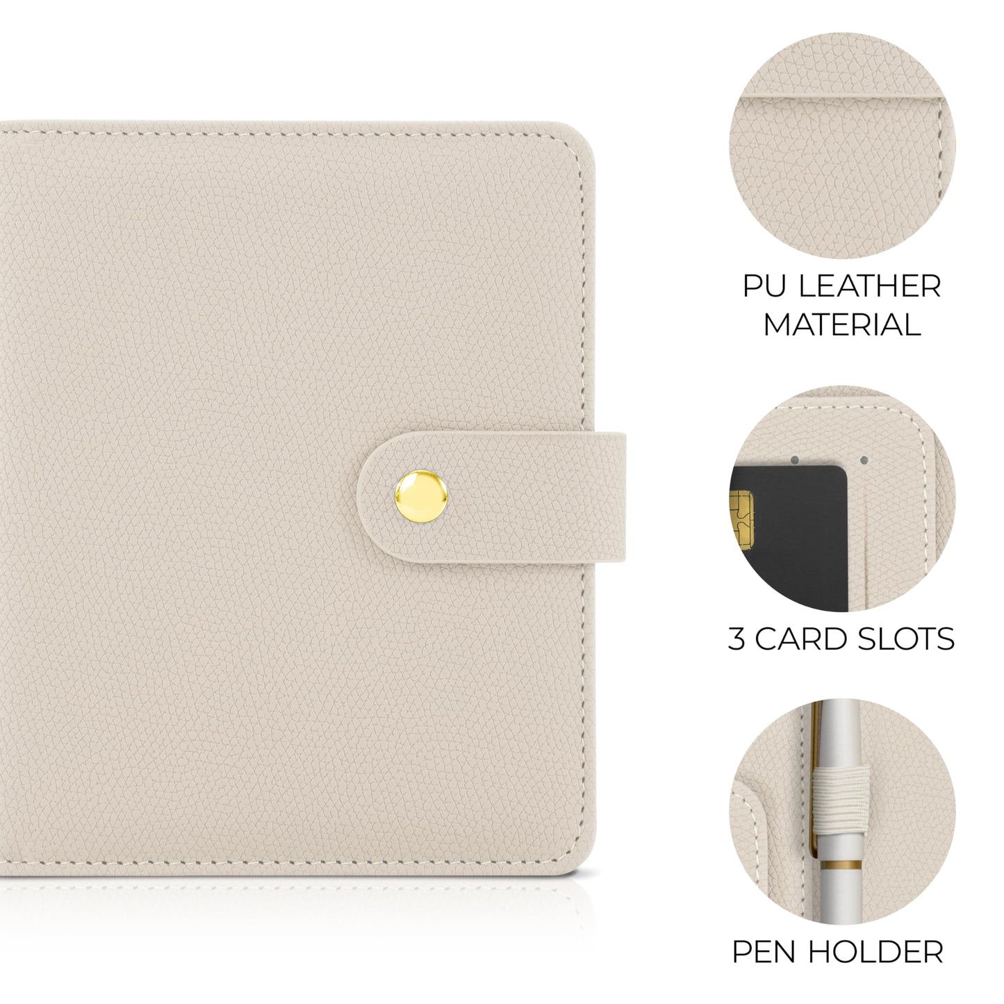 Beautiful Passport Holder for Travel – Cute Cover with Pen Holder to Keep Your Travel Documents Organized & Safe – Quality Passport Wallet and a Gift for Women & Men
