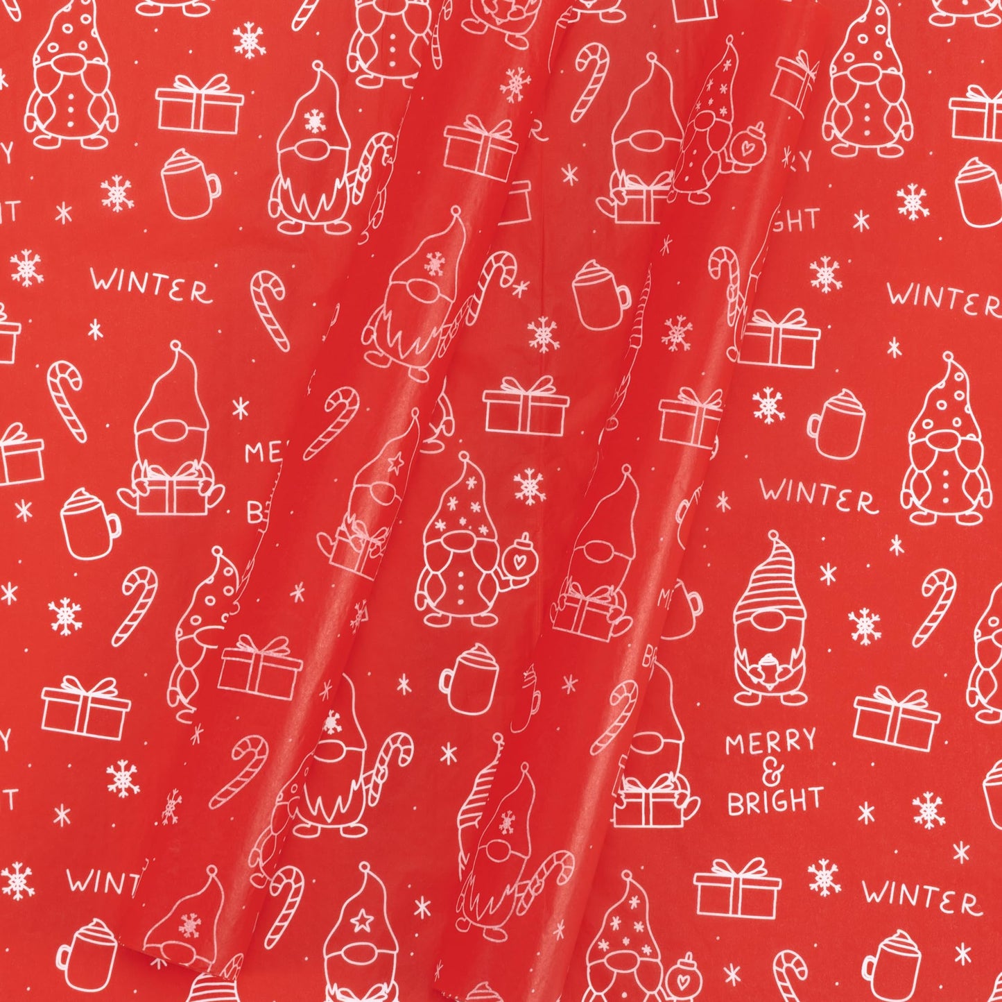 ZICOTO Beautiful Christmas Tissue Wrapping Paper Sheets for Gift Bags - Set of 120 Quality Tissue Papers with 6 Festive Designs - Add a Touch of Magic to Every Gift You Wrap - 19 x 13 in Per Sheet