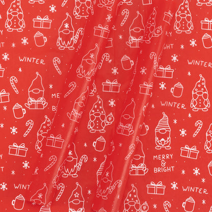 ZICOTO Beautiful Christmas Tissue Wrapping Paper Sheets for Gift Bags - Set of 120 Quality Tissue Papers with 6 Festive Designs - Add a Touch of Magic to Every Gift You Wrap - 19 x 13 in Per Sheet