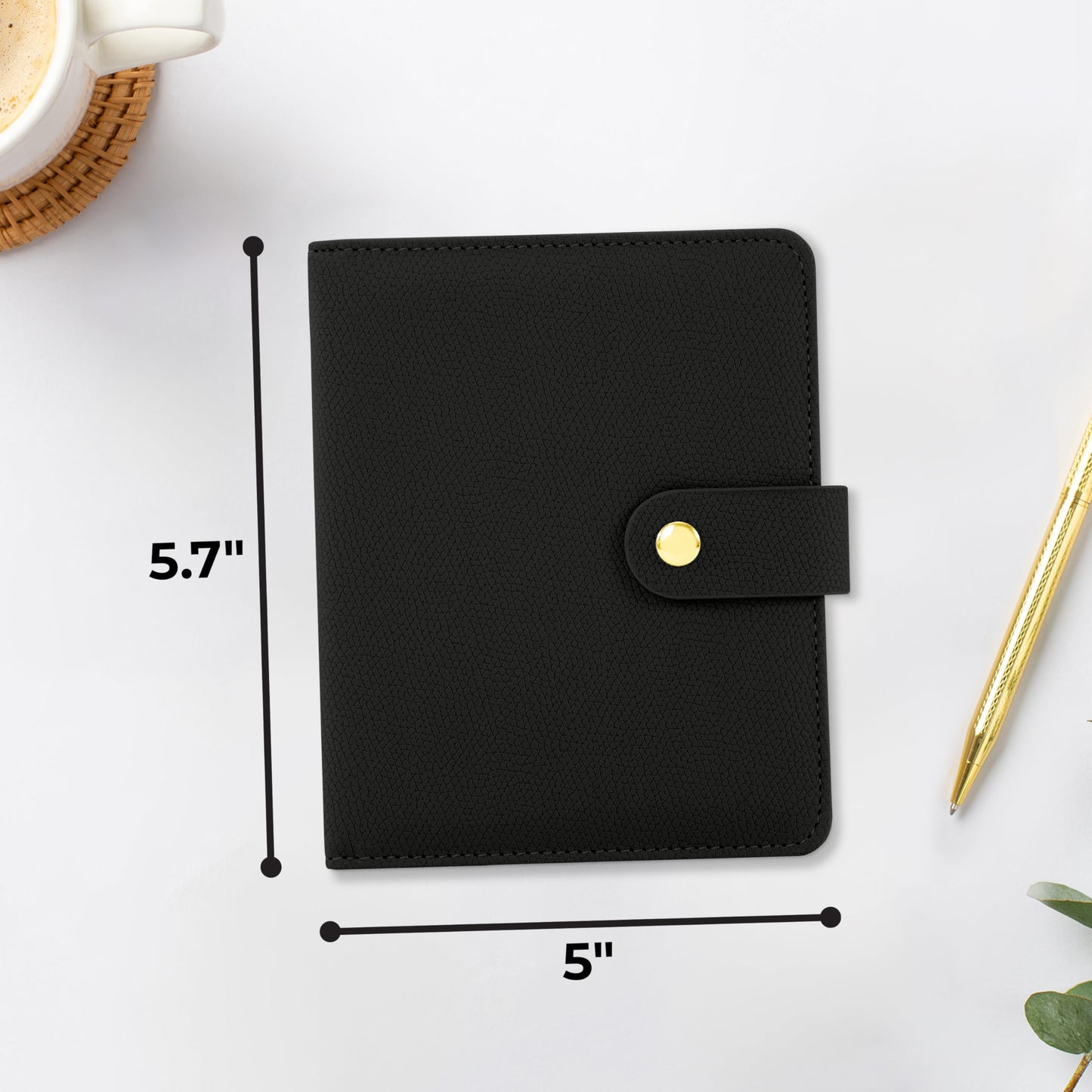 Beautiful Passport Holder for Travel - Cute Cover with Pen Holder to Keep Your Travel Documents Organized & Safe - Quality Passport Wallet for Women & Men and Great for Gifting