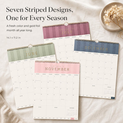 Aesthetic 2026-2027 Wall Calendar - Runs from June 2026 Until December 2027 - The Perfect Modern Calendar Planner for Easy Organizing