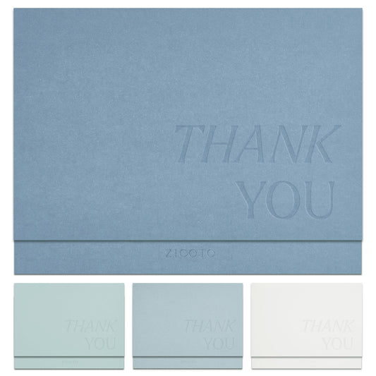 Beautiful Thank You Cards Set of 30 With Envelopes and Stickers - Elegant Blank Cards For Personalized Notes - Perfect Bulk Stationary Set For All Occasions incl. Weddings, Business & Baby Showers
