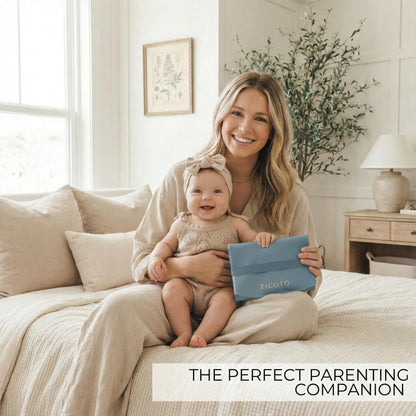 Beautiful Portable Baby Changing Pad - Wipeable and Easy to Clean Diaper Changing Mat - The Perfect Waterproof Vegan Leather Pad for Traveling