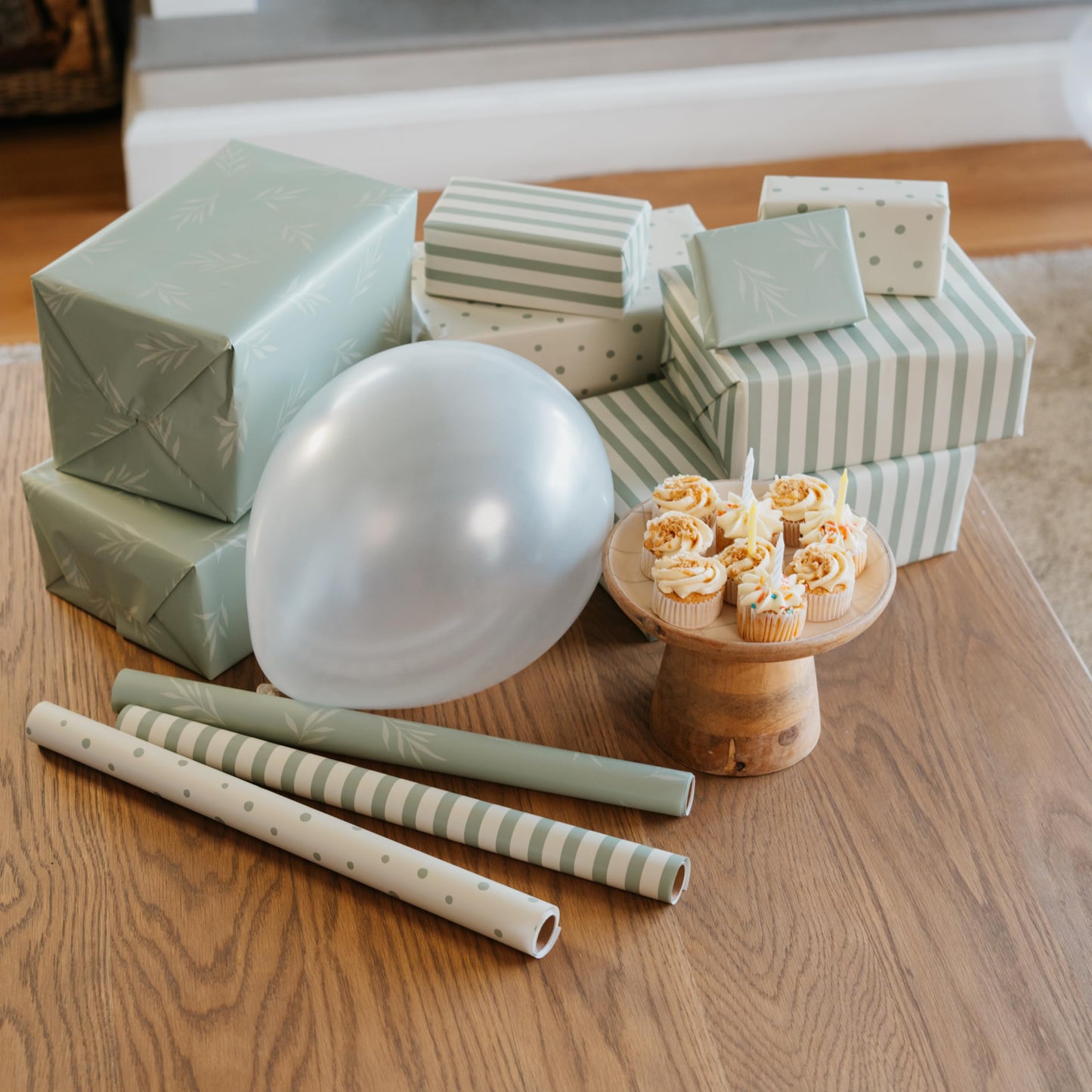 ZICOTO Beautiful Gift Wrapping Paper Rolls for All Occasions - Set of 3 Quality Rolls For Wedding, Birthday, Baby Shower & Christmas - Add a Touch of Magic to Every Gift You Wrap - 17 x 120 in