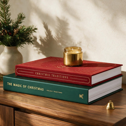 ZICOTO Beautiful Christmas Decorative Books for Your Coffee Table or Shelf