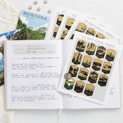 ZICOTO Beautiful Travel Journal For Women - Linen Adventure Diary and Planner To Give As a Gift - The Perfect Journal to Keep All your Travel Memories For Years To Come