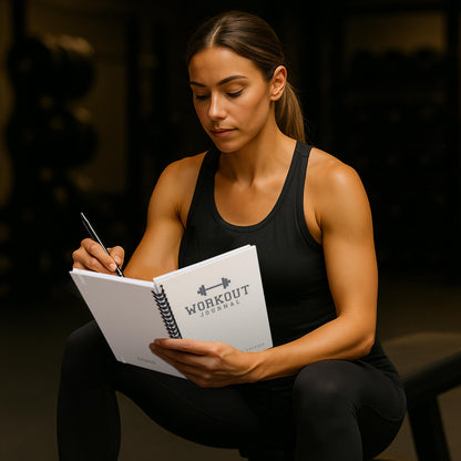 The Ultimate Fitness Journal for Tracking and Crushing Your Gym Goals - Detailed Workout Planner & Log Book For Men and Women - Great Gym Accessories With Calendar, Nutrition & Progress Tracker