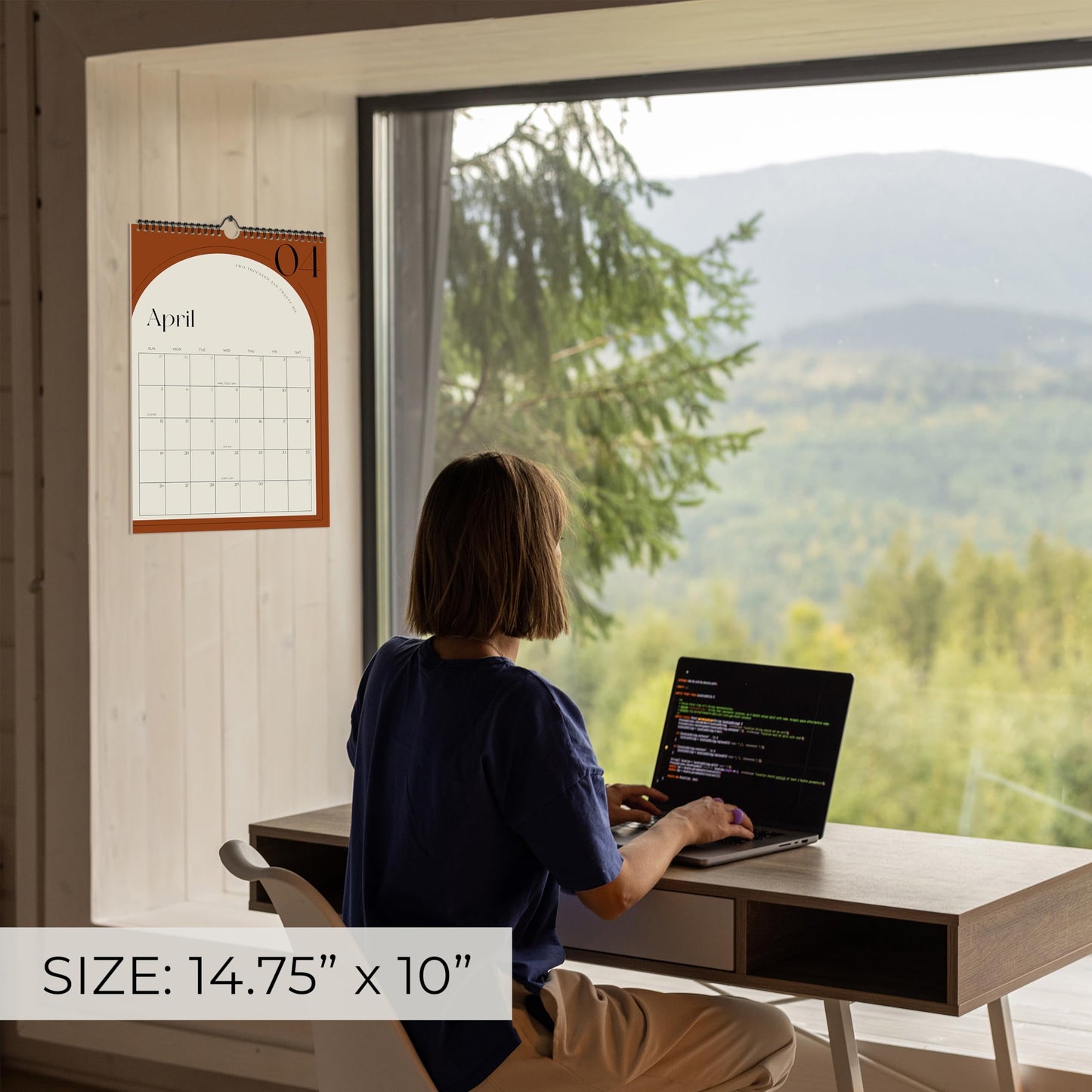 Aesthetic 2025-2026 Wall Calendar - Runs from June 2025 Until December 2026 - The Perfect Wall Hanging Calendar Planner for Easy Organizing