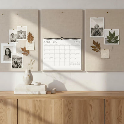 Beautiful 2026 Wall Calendar - Runs from January 2026 until July 2027 - Large 14.5" x 11.5" Office Wall Calendar for Easy Organizing