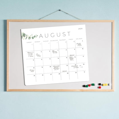 Beautiful 2024 Magnetic Calendar For Refrigerator - Incl. 2023 and Runs Until December 2024 - The Perfect Monthly Fridge Calendar for Easy Organizing