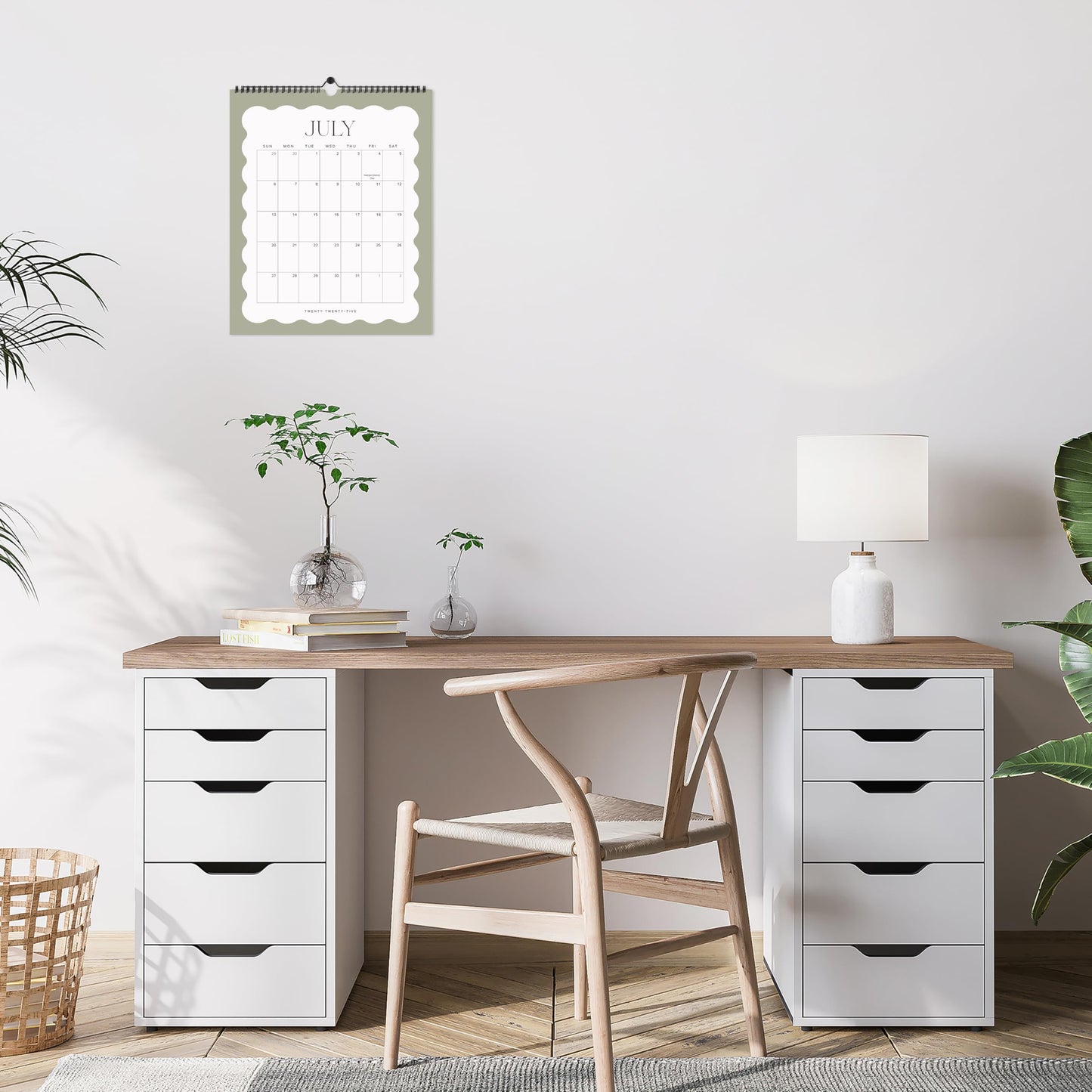 Aesthetic 2025-2026 Wall Calendar - Runs from May 2025 Until December 2026 - The Perfect Modern Calendar Planner for Easy Organizing