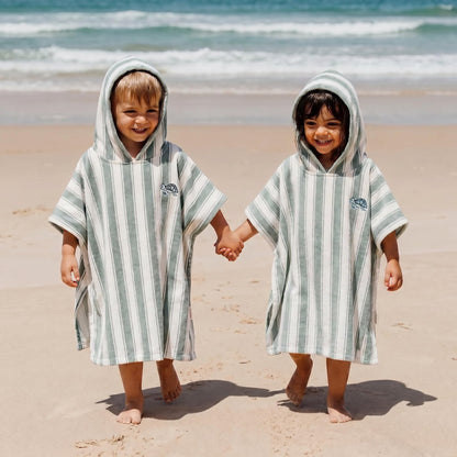 ZICOTO Stylish Hooded Beach Towel for Kids - Extra Soft and Fast Drying Poncho for Toddlers 0-3 Years is Made of Premium Cotton - Perfect Baby Cover Up for Beach Days or Pool and Bath Time Adventures