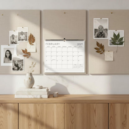 Beautiful 2026-2027 Wall Calendar - Runs from June 2026 until December 2027 - Large 14.5" x 11.5" Office Wall Calendar for Easy Organizing