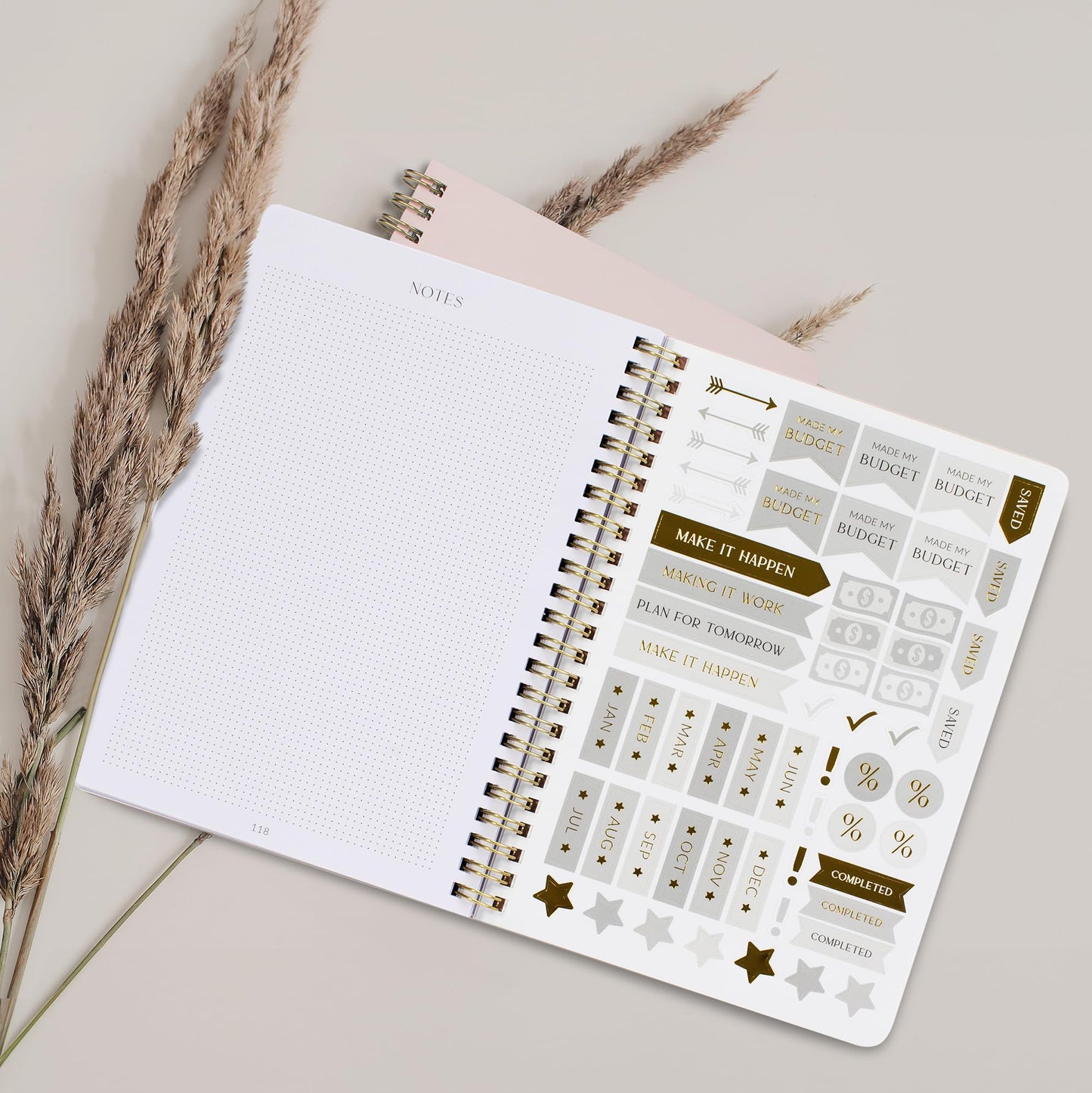 Simplified Monthly Budget Planner - Monthly Finance Organizer and Expense Tracker Notebook - Beautiful Undated Money Budgeting Book For 2024 To Effectively Manage Your Finances