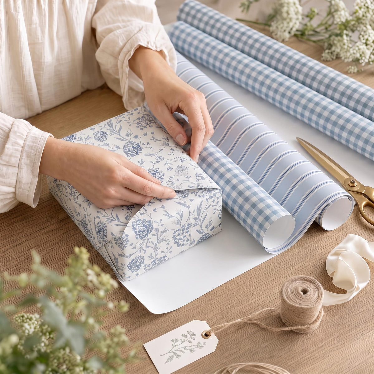 ZICOTO Beautiful Gift Wrapping Paper Rolls for All Occasions - Set of 3