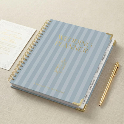 Beautiful Wedding Planner Book and Organizer - Perfect for Detailed Planning Of Your Big Day - Unique Engagement Gift for Newly Engaged Couples, Future Brides and Grooms