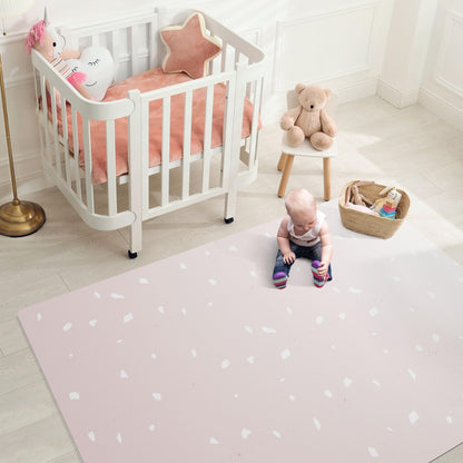 Stylish Baby Play Mat - Soft, Easy to Clean 5.6 x 4 ft. Floor Mat Creates A Safe Play Area for Your Baby Boy or Girl - The Perfect Modern Foam Playmat Fits Nicely with Your Kids Playroom Or Home Decor